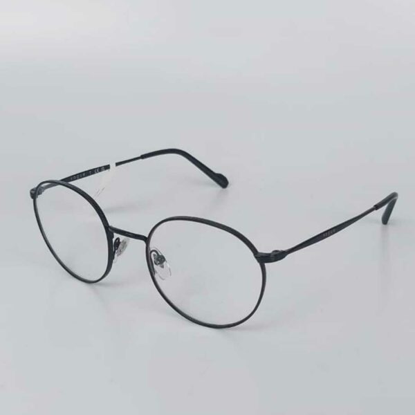 Óculos redondo preto minimalista - Imagem 3